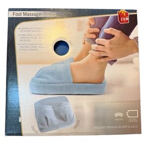Blue Foot Massager Pillow